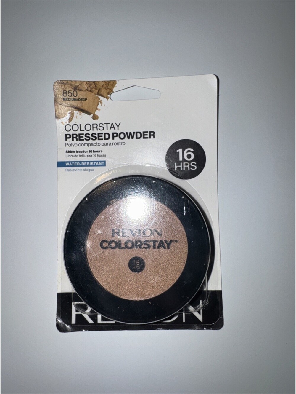 Revlon ColorStay Pressed Powder 850 Medium/Deep Water-Resistant Oil-Free Matte